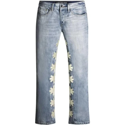 LostShdws Drkshdws Light Wash Denim Pants Bone