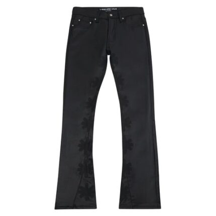 Lost Shadow Black on Black Waxed Denim