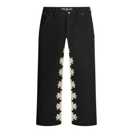 LostShdws Carpenter Pants Oil Black Bone