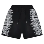 LS Graphic Sweatshort Black