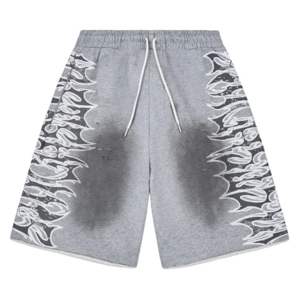 LS Graphic Sweatshort Grey