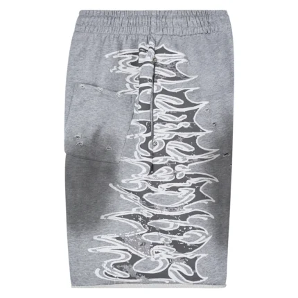 LS Graphic Sweatshort Grey