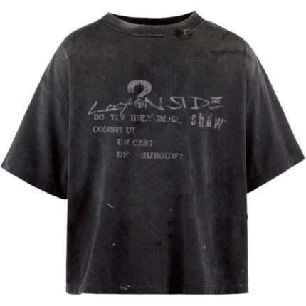 LostShdws Lost Inside T Shirt Black
